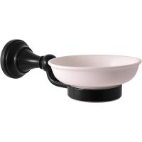 Мыльница Rav Slezak Morava MKA0300CMAT Черный матовый — фото 1, Мыльницы