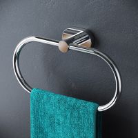 Набор аксессуаров для ванной AM.PM Sense L AK74D0606W Хром — фото 22, Наборы аксессуаров для ванной комнаты