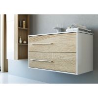 Товар: Тумба под раковину Aqwella 5 Stars Майами 90 Mai.01.09/L Дуб сонома Белая - фото 3 Тумба под раковину Aqwella 5 Stars Майами 90 Mai.01.09/L Дуб сонома Белая — фото 3, Мебель для ванной