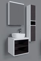 Товар: Тумба под раковину Aquaton Брук 60 1A201301BCDF0 подвесная Дуб феррара - фото 3 Тумба под раковину Aquaton Брук 60 1A201301BCDF0 подвесная Дуб феррара — фото 3, Мебель для ванной