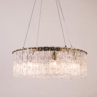 Товар: Люстра Divinare Felis 6005/17 SP-8 Прозрачная Латунь - фото 4 Люстра Divinare Felis 6005/17 SP-8 Прозрачная Латунь — фото 4, Люстры