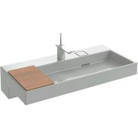 Раковина Jacob Delafon Terrace 100 EXC9112-00 с подсветкой — фото 2, Раковины подвесные