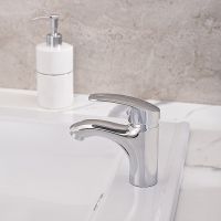 Смеситель для раковины Ростовская Мануфактура Сантехники SL85-001F Хром — фото 2, Смесители