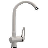 Смеситель для кухни Ulgran Classic U-006-331 Белый — фото 1, Смесители