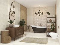 Керамическая плитка Керлайф Verona Crema настенная 31,5х63 см — фото 3, Керамическая плитка