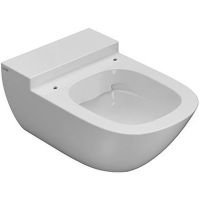 Унитаз Globo Stockholm LAS04.BI подвесной без сиденья — фото 2, Унитазы