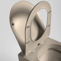 Товар: Унитаз Vincea Globo VT1-14SMC подвесной Капучино матовый с сиденьем Микролифт - фото 7 Унитаз Vincea Globo VT1-14SMC подвесной Капучино матовый с сиденьем Микролифт — фото 7, Подвесные унитазы