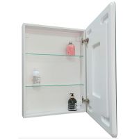 Зеркальный шкаф Континент Emotion 50 МВК128 с подсветкой Белый — фото 2, Зеркальные шкафы в ванную