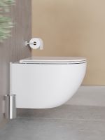 Комплект унитаза с инсталляцией Agger ATI03100+APB100 с сиденьем Микролифт и клавишей смыва Хром глянцевый — фото 8, Комплекты унитаз + инсталляция