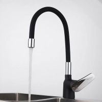 Смеситель для кухни Frap F4453-04 Черный матовый — фото 8, Смесители для кухни