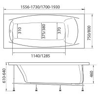 Товар: Акриловая ванна Marka One Pragmatika 193х80 01пр19380 без гидромассажа - фото 5 Акриловая ванна Marka One Pragmatika 193х80 01пр19380 без гидромассажа — фото 5, Акриловые ванны