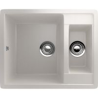 Кухонная мойка Ulgran Classic U-106-331 Белая — фото 1, Кухонные мойки