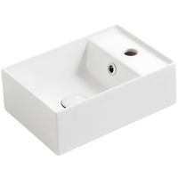 Раковина Simas Agile 40 R AG40 bi*1 Белая — фото 1, Мини-раковины