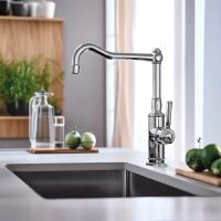 Смеситель для кухни Aquatek Классик Хром арт-AQ1580CR — фото 2, Смесители для кухни