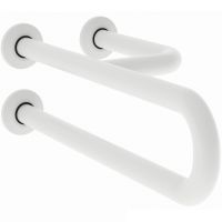 Поручень Nofer 15048.W Белый — фото 1, Поручни для ванной