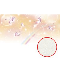 Фреска детская Ortograf Little Friends 34369 Фактура флок FLK Флизелин (6*3) Розовый, Мультимедия/Животные — фото 1, Фрески