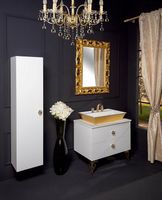 Шкаф пенал Boheme Armadi Art NeoArt 35 834-WH подвесной White — фото 2, Мебель для ванной