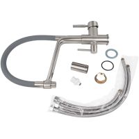 Товар: Смеситель для кухни Viko V-5608 Серебро Серый - фото 6 Смеситель для кухни Viko V-5608 Серебро Серый — фото 6, Смесители для кухни