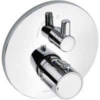 Смеситель для душа Kludi Zenta 388350545 с термостатом Хром — фото 1, Смеситель для душа