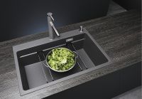 Кухонная мойка Blanco Etagon 8 Silgranit 525187 Антрацит — фото 7, Кухонные мойки