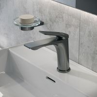 Товар: Смеситель для раковины Grossman Galaxy 510.K35.01.420 Графит брашированный - фото 4 Смеситель для раковины Grossman Galaxy 510.K35.01.420 Графит брашированный — фото 4, Смесители