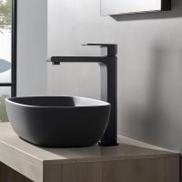 Смеситель для раковины Aquatek Лира Черный матовый арт-AQ1404MB — фото 2, Смесители для раковины