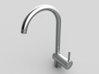 Смеситель для кухни GPD Espina MTE70 Хром — фото 5, Смесители