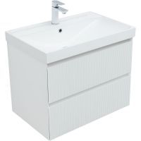 Товар: Тумба под раковину Aquanet Альтера 70 337155 подвесная Белая матовая - фото 2 Тумба под раковину Aquanet Альтера 70 337155 подвесная Белая матовая — фото 2, Мебель для ванной