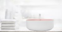 Раковина-чаша WeltWasser Elbach M3134 PW 35 10000004520 Белая Розовая — фото 2, Раковины накладные