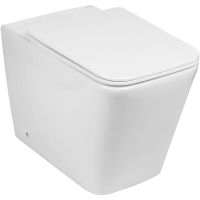 Унитаз WeltWasser Gelbach 002 GL-WT 10000003664 приставной Белый глянец с сиденьем Микролифт — фото 2, Унитазы