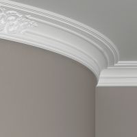 Карниз гибкий Европласт 1.50.252 2000x119x120 мм — фото 2, Карнизы