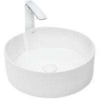 Раковина-чаша WeltWasser Elbach 3261 43 10000004570 Белый глянец — фото 1, Раковины накладные