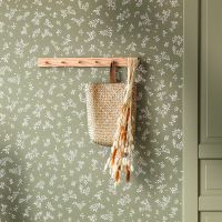 Обои Caselio Danae 103647240 Винил на флизелине (53*10,05) Зеленый, Листья/Цветы — фото 3, Обои для стен