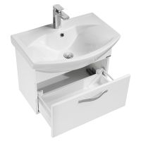 Товар: Тумба под раковину Aquaton Ария 65 1A134001AA010 подвесная Белая - фото 3 Тумба под раковину Aquaton Ария 65 1A134001AA010 подвесная Белая — фото 3, Мебель для ванной