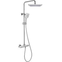 Душевая система Vincea Next VSFS-1N0TCH с термостатом Хром — фото 1, Душевые стойки