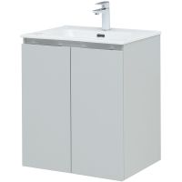 Товар: Тумба под раковину Aquanet Алвита New 60 277524 подвесная Серая матовая - фото 3 Тумба под раковину Aquanet Алвита New 60 277524 подвесная Серая матовая — фото 3, Тумбы под раковину