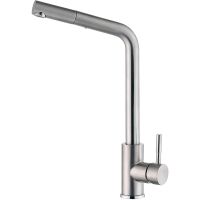 Смеситель для кухни ZorG Steel Hammer SH 5161 INOX Нержавеющая сталь — фото 1, Смесители