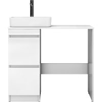 Тумба под раковину Vigo Urban 40 tn.URB.40.2Y Белая — фото 3, Тумбы под раковину