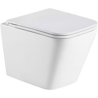 Унитаз WeltWasser Gelbach 043 MT-WT 10000011817 подвесной Белый матовый с сиденьем Микролифт — фото 1, Подвесные унитазы