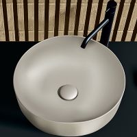 Раковина-чаша Kerasan Nolita 40 534459 Grigio matt — фото 1, Раковины