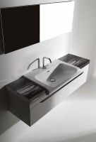 Тумба под раковину Kerasan Inka Project 911102 подвесная Белый — фото 2, Мебель для ванной