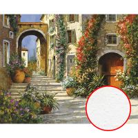 Фреска Ortograf Городской пейзаж живопись 11413 Фактура бархат FX Флизелин (3,4*2,7) Разноцветный, Город/Цветы/Живопись арт-11413 (бархат FX) — фото 1, Фрески