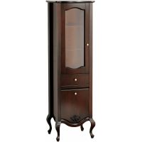 Шкаф пенал Migliore Impero 48 L 26653 Орех — фото 1, Пеналы для ванной комнаты