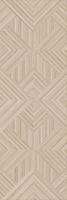 Керамическая плитка Kerama Marazzi Ламбро бежевый структура обрезной 14033R настенная 40х120 см — фото 1, Керамическая плитка