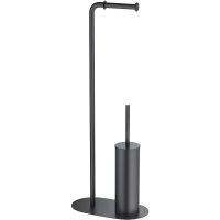 Напольная стойка Schein 9302MB Черная матовая — фото 1, Стойки - набор держателей