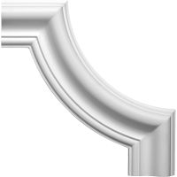 Угловой элемент Европласт 1.52.302 215x25x215 мм — фото 1, Молдинги