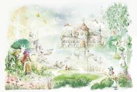 Товар: Фреска детская Ortograf Для малышей 33137 Фактура флок FLK Флизелин (4*2,7) Зеленый, Замки/Домики - фото 2 Фреска детская Ortograf Для малышей 33137 Фактура флок FLK Флизелин (4*2,7) Зеленый, Замки/Домики — фото 2, Фрески