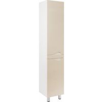 Шкаф пенал Bellezza Эйфория 35 L 4629104002077 Бежевый — фото 1, Мебель для ванной