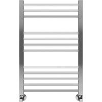 Водяной полотенцесушитель Terminus Сицилия П12 500х800 4670078530790 Хром, нижнее подключение, G 1/2" ВР, с комплектом вентилей — фото 2, Водяные полотенцесушители
