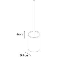 Ершик для унитаза Fixsen Agat FX-220-5 Розовый Белый — фото 2, Ершики для унитаза